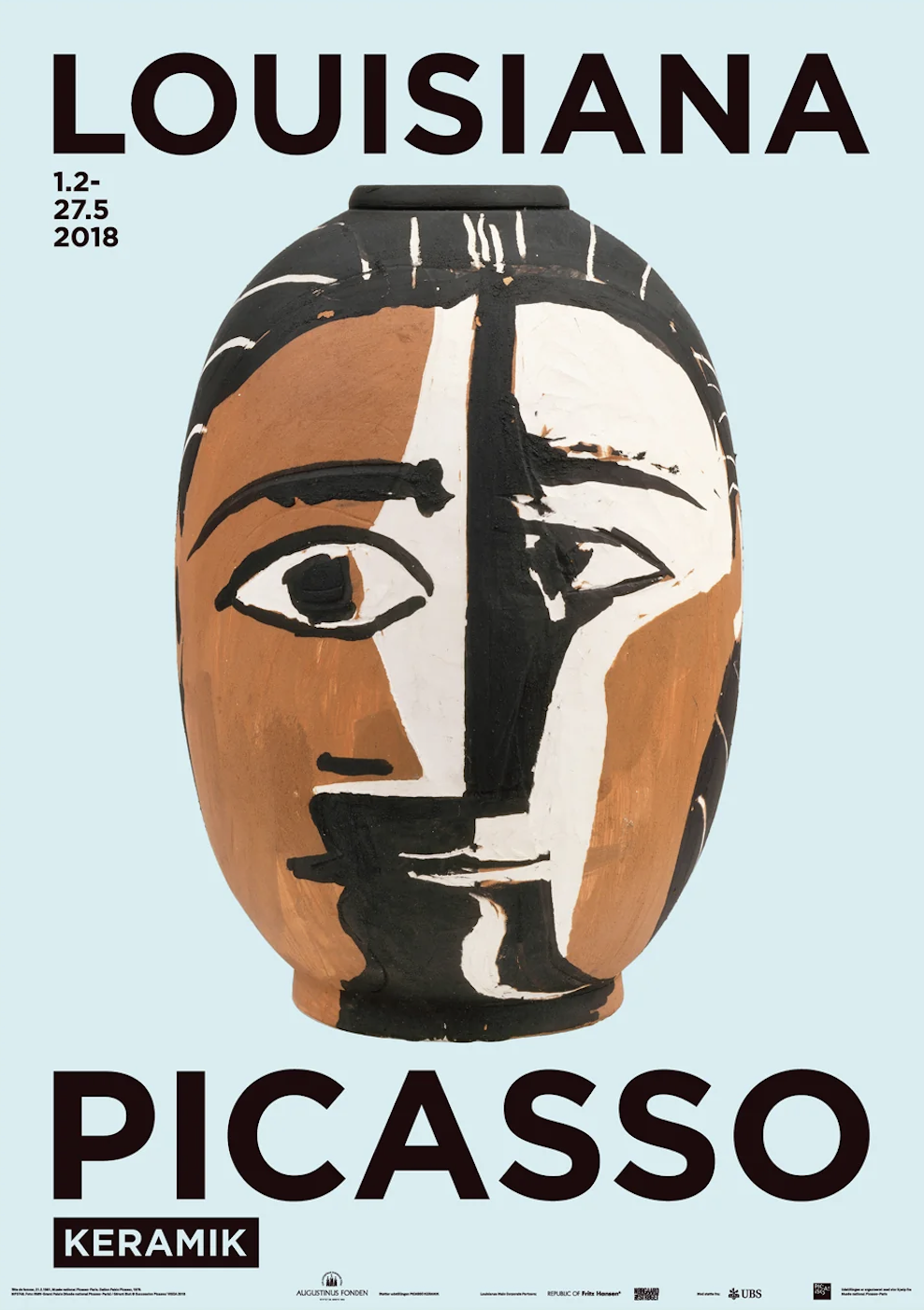 Picasso kvinde hoved plakat