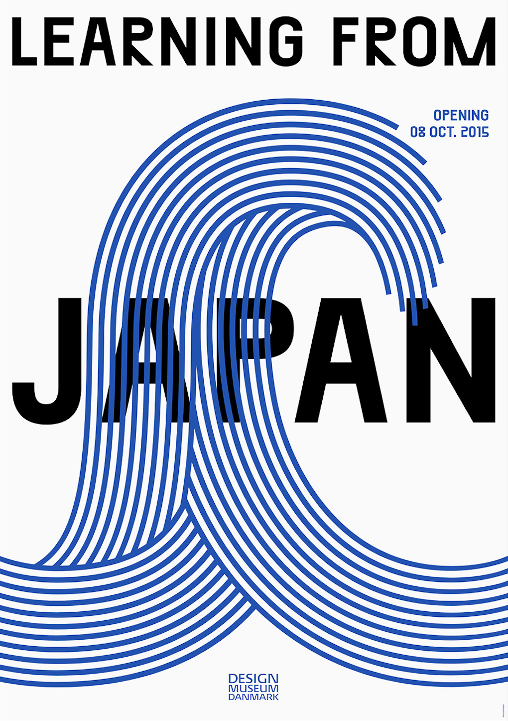 Leaning from japan plakat